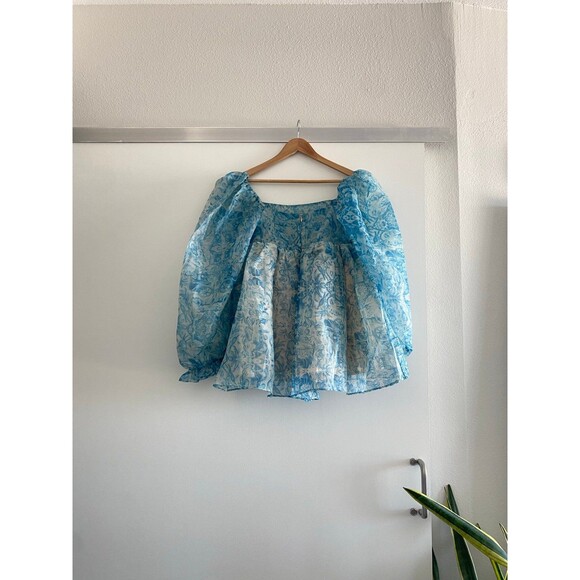 Strangers & Lovers Olympia Babydoll Dress Size Large - Picture 9 of 11